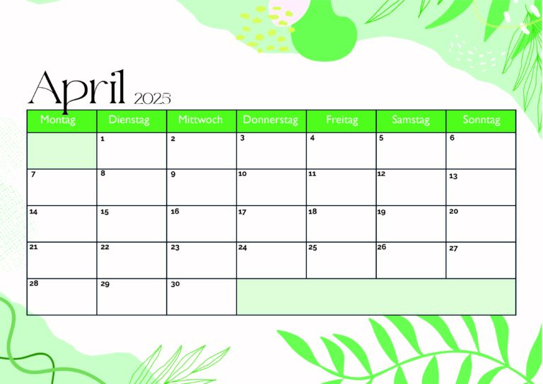 Modell 1 April 2025
