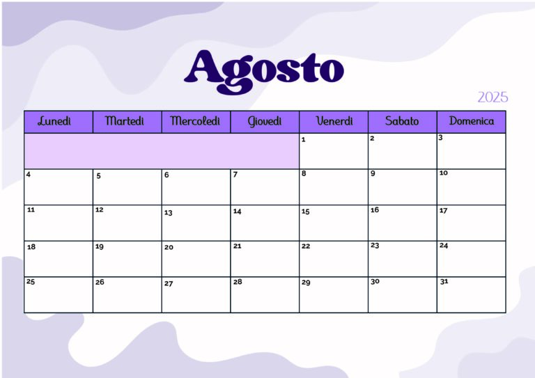 Modello 6 Agosto 2025