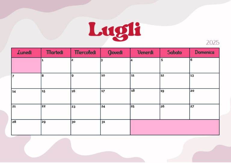 Modello 6 Luglio 2025