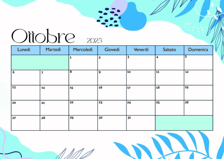 Modello 1 Ottobre 2025
