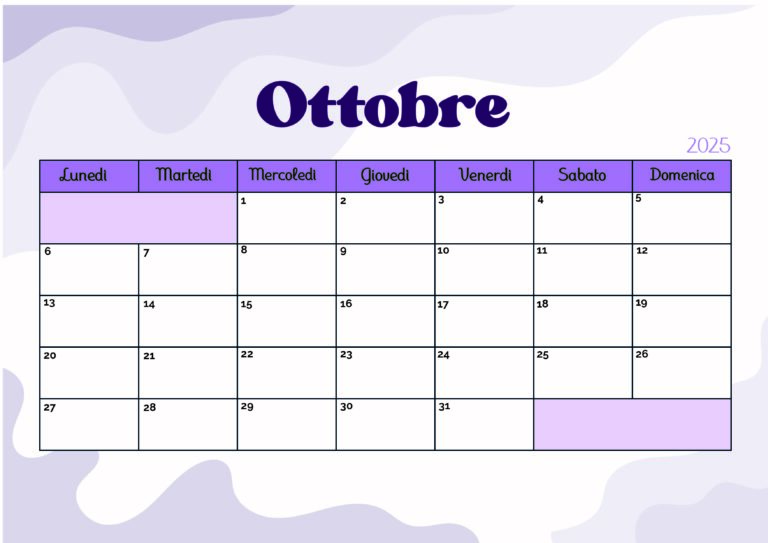 Modello 6 Ottobre 2025