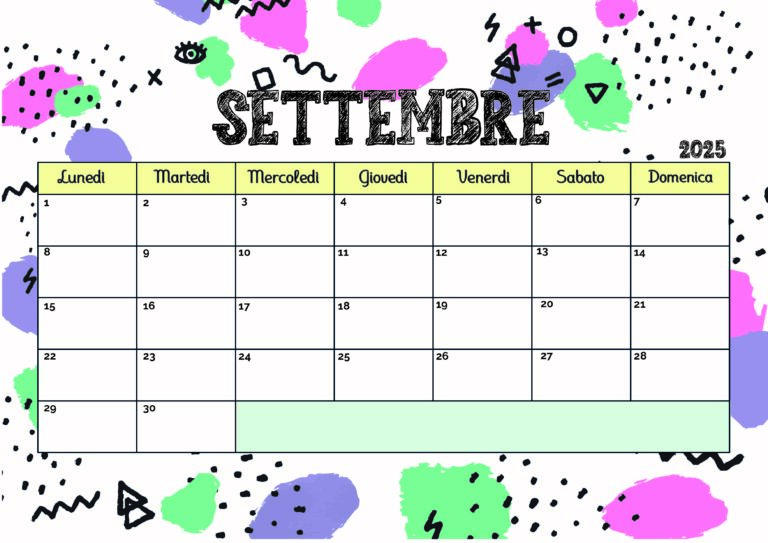 Modello 3 Settembre 2025