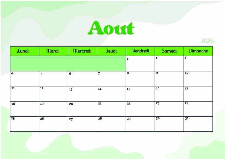 Modèle 6 Août 2025