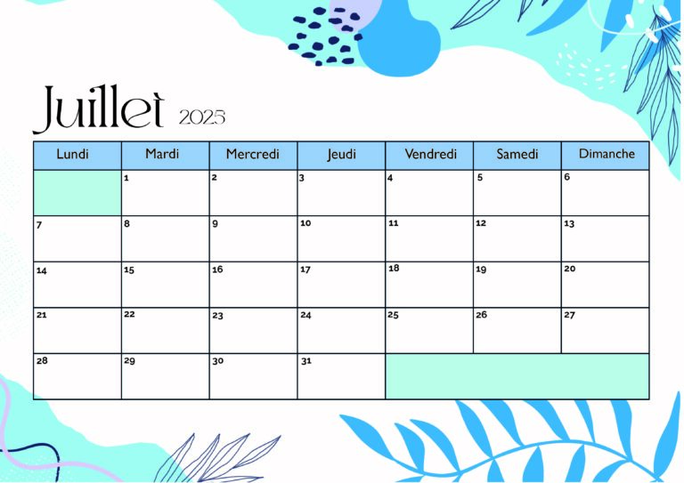 Modèle 1 Juillet 2025
