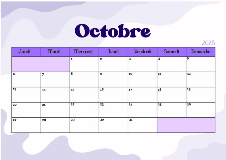 Modèle 6 Octobre 2025