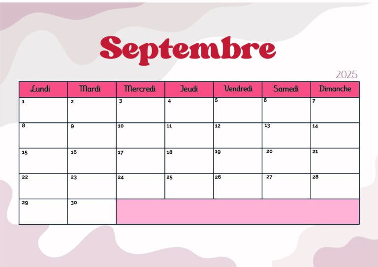 Modèle 6 Septembre 2025