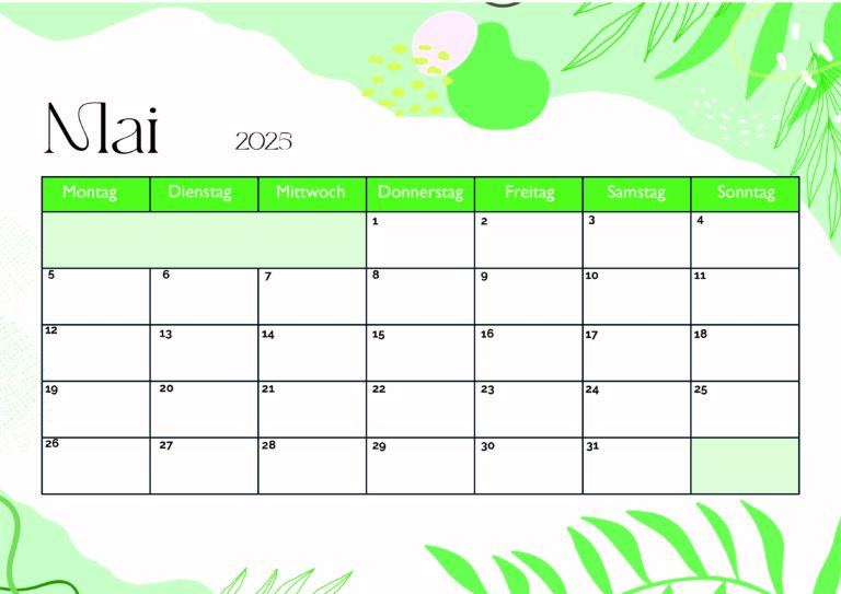 Modell 1 Mai 2025