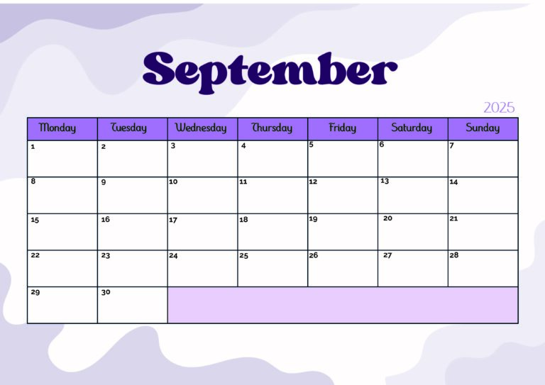 Model 6 September 2025