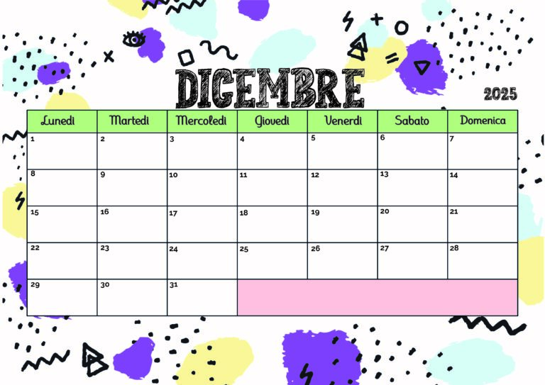Modello 3 Dicembre 2025