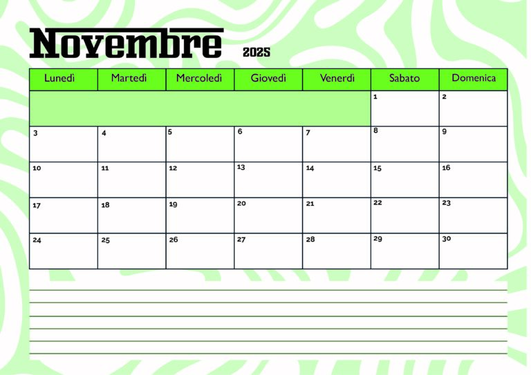 Modello 2 Novembre 2025