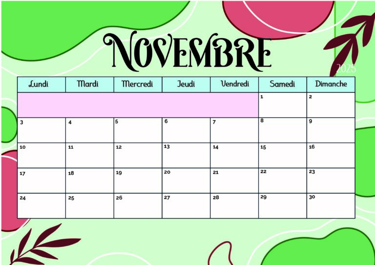 Modèle 4 Novembre 2025