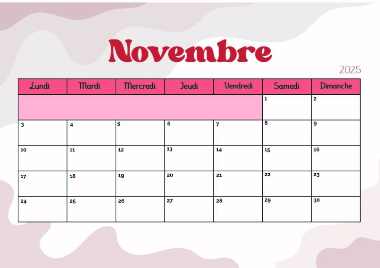 Modèle 6 Novembre 2025