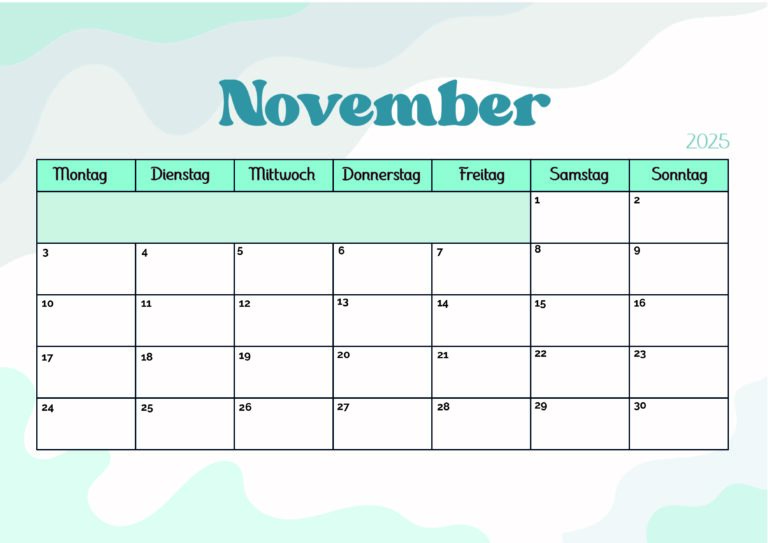 Modell 6 November 2025