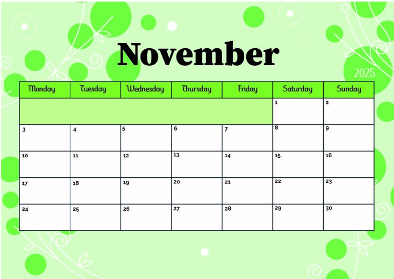 Model 5 November 2025