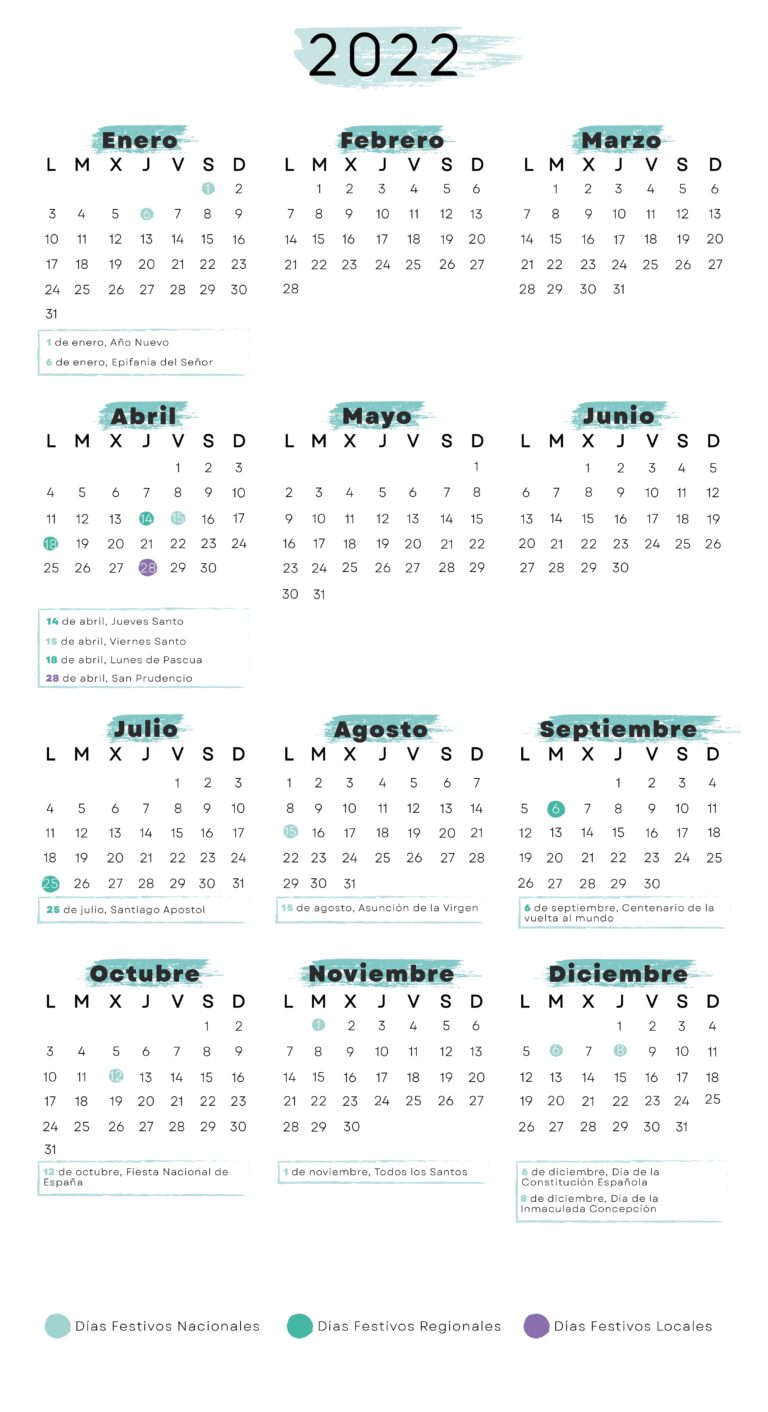 Calendario laboral alava 2022