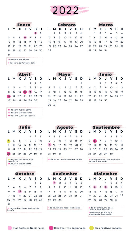 Calendario Laboral Vizcaya 2022 【2023】 Globalendar 9145