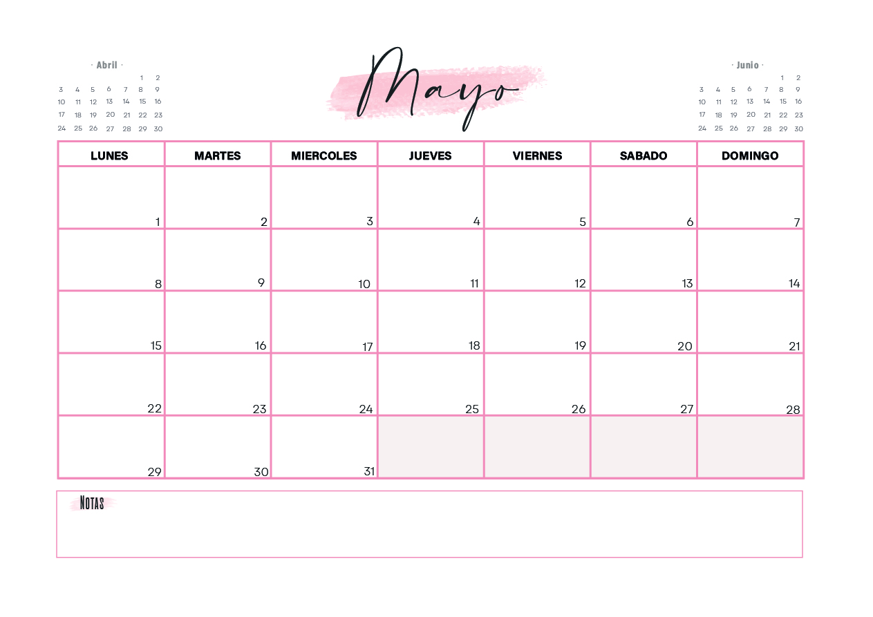 Calendario 2023 De Mayo ▷ Calendario Mayo 2023 para imprimir 【2023】 - Globalendar