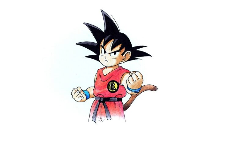 Fond d&rsquo;écran Goku 4K