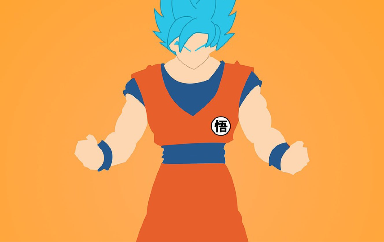 Fond d'écran Goku 4K
