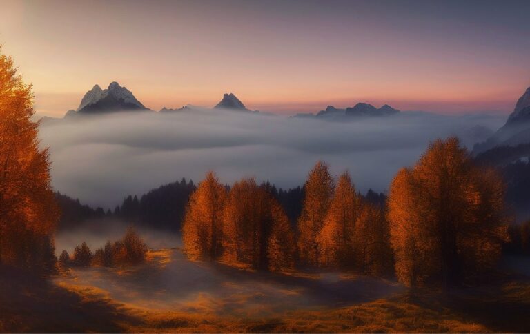 Fond d&rsquo;écran paysage 4K