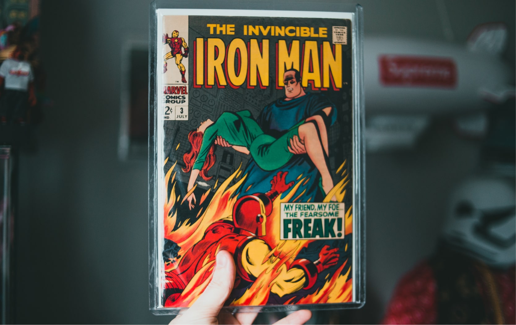 Papel de parede e Wallpaper Iron Man 4k