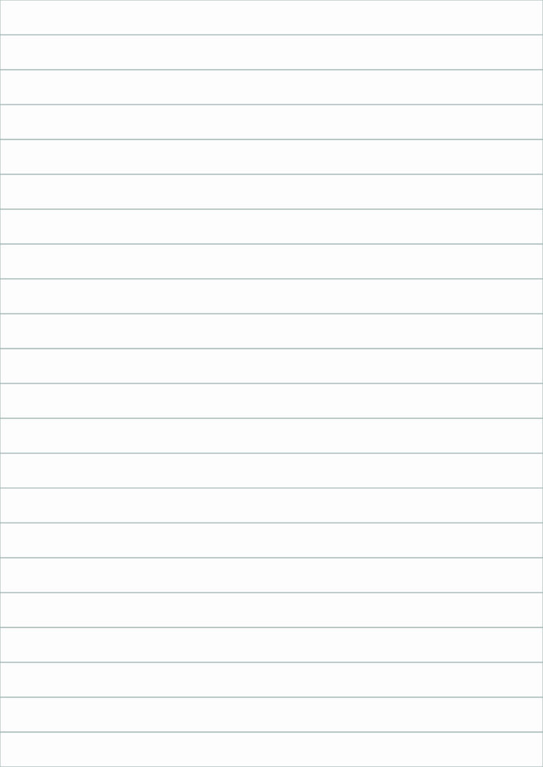 Lined paper Template 1