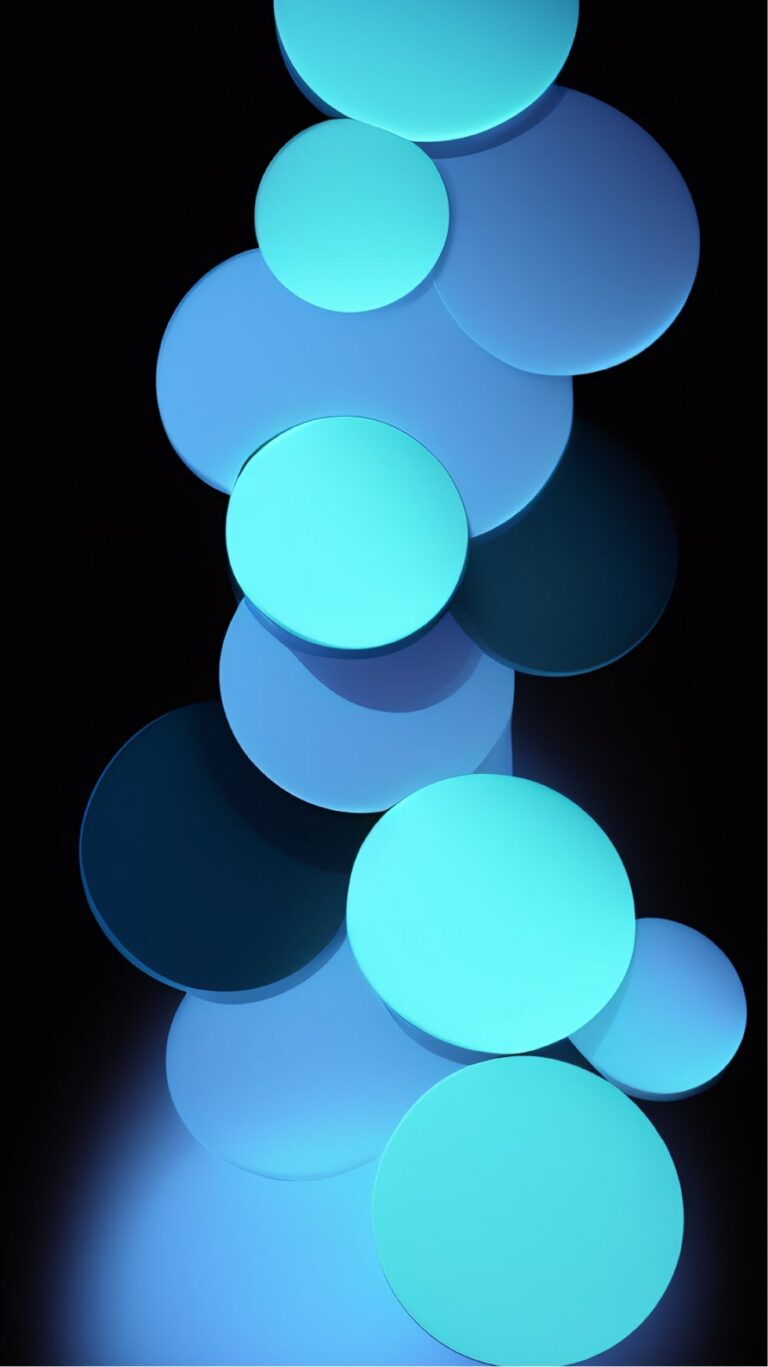 Papel de parede azuis para iPhone