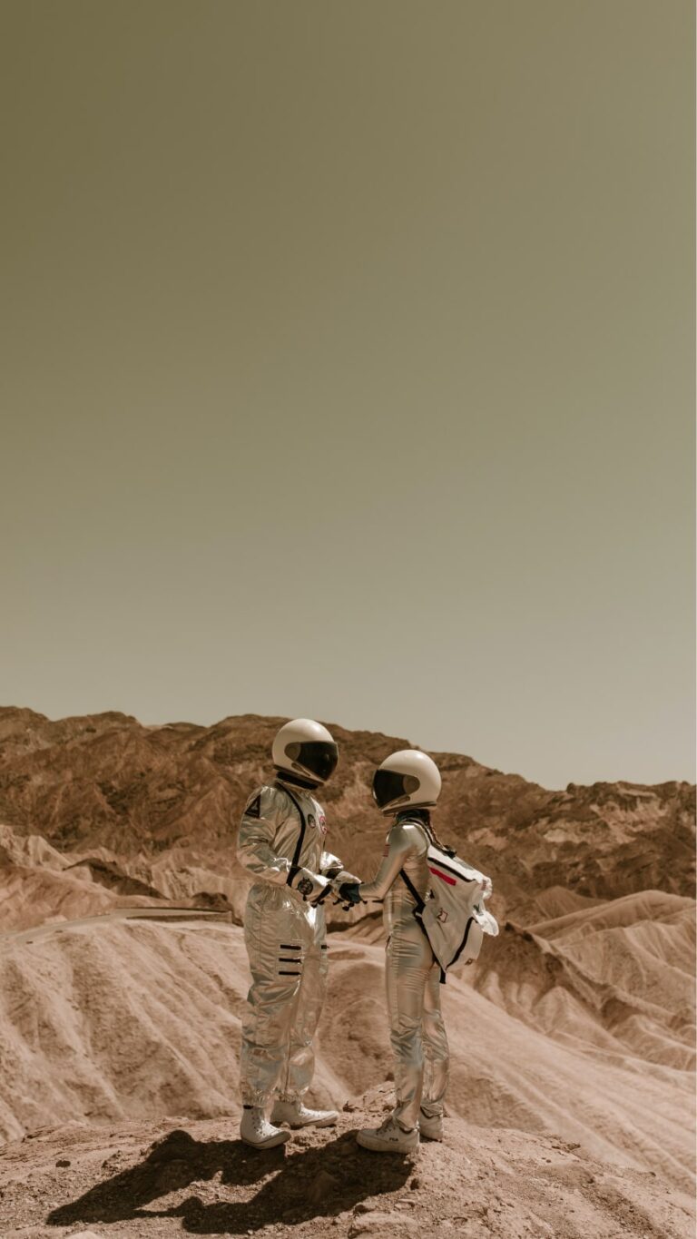 Papel de parede de astronautas para iPhone