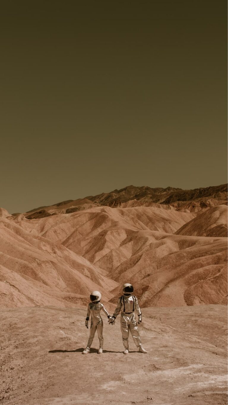 Papel de parede de astronautas para iPhone