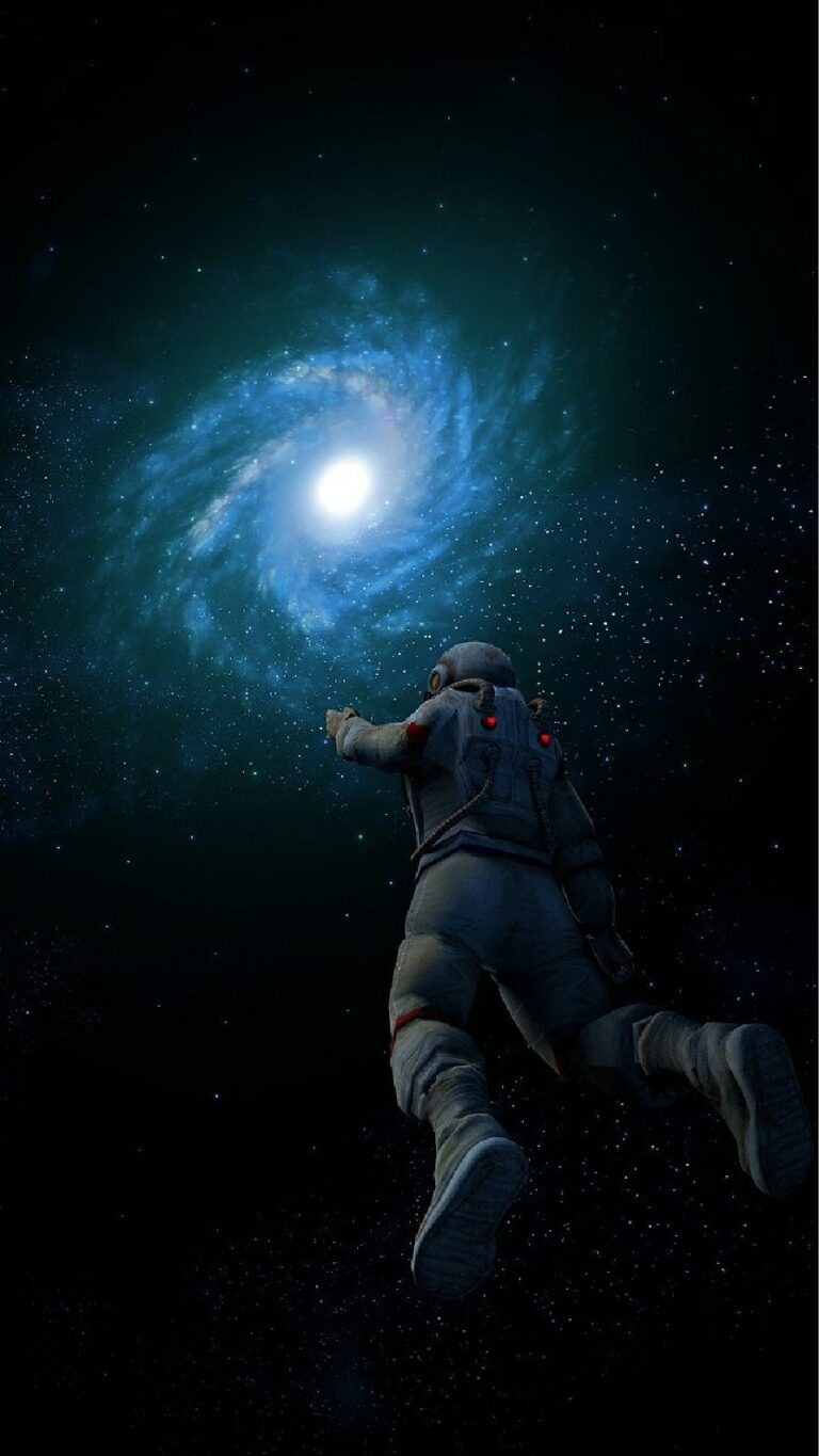 Papel de parede de astronautas para iPhone