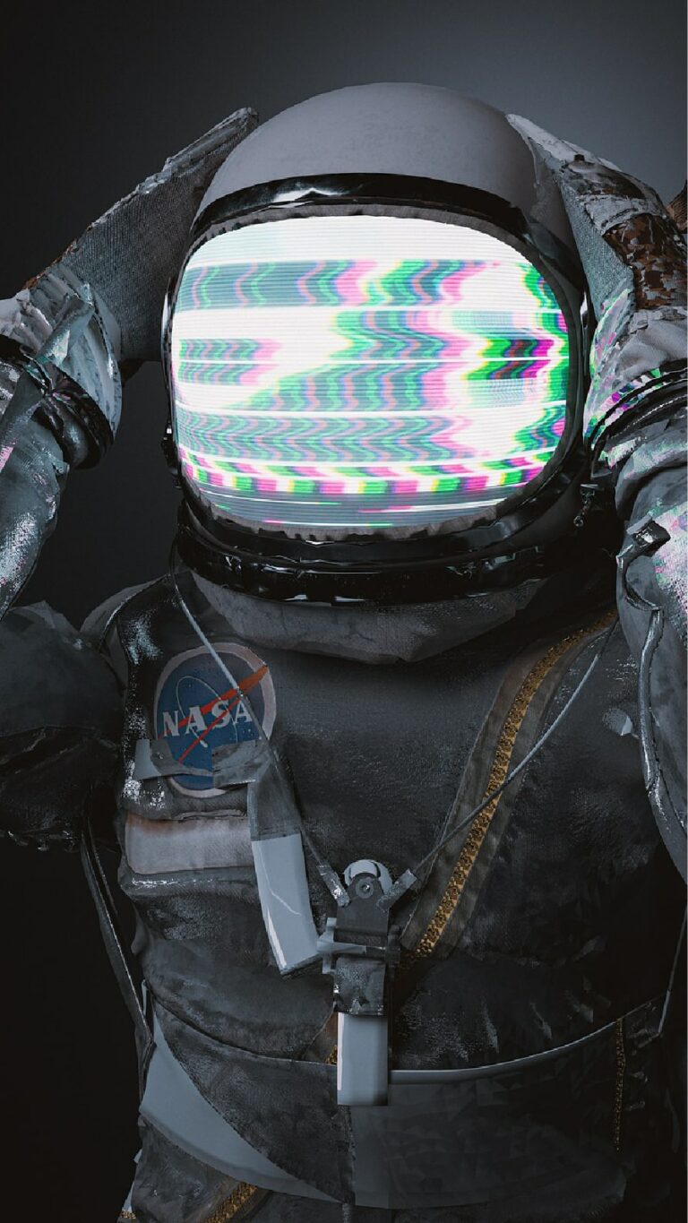 Papel de parede de astronautas para iPhone
