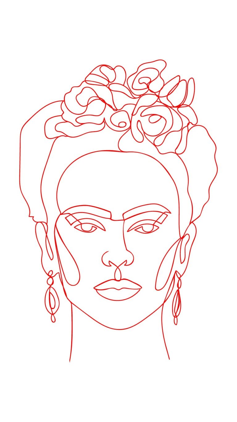 Papel de parede de Frida Kahlo para iPhone