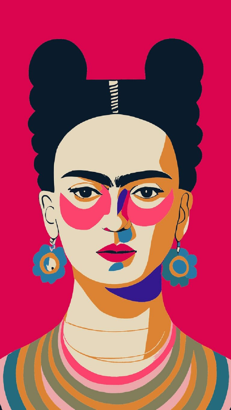 Papel de parede de Frida Kahlo para iPhone