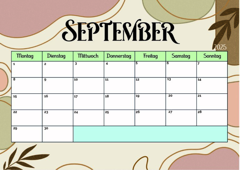Modell 4 September 2025