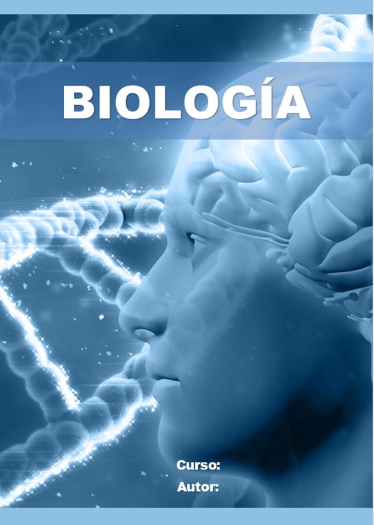 Portadas de Biologia en Word
