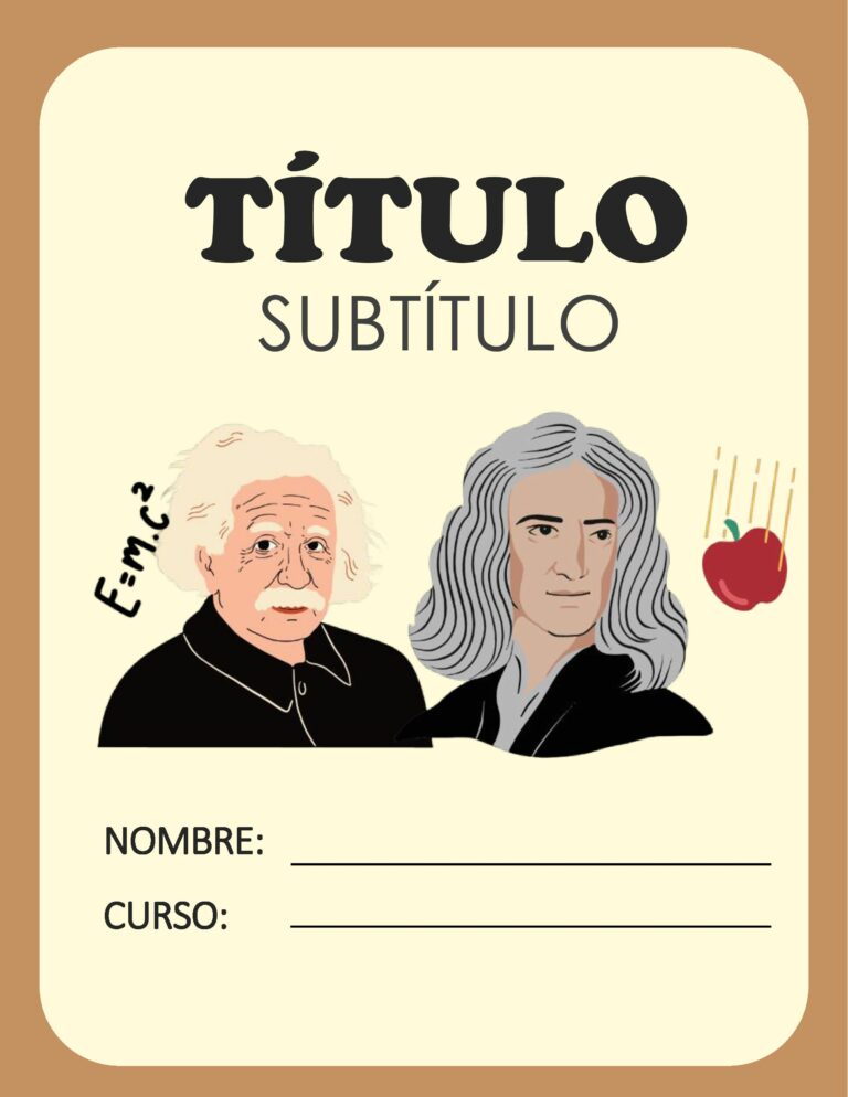 Portadas de Física para Word