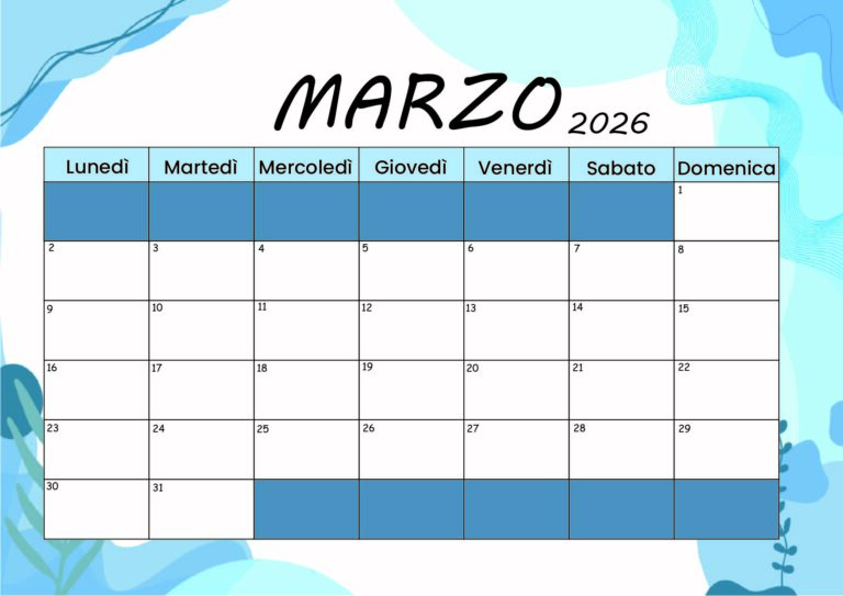Modello 1 Marzo 2026