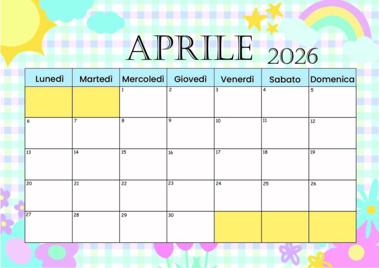 Modello 2 Aprile 2026