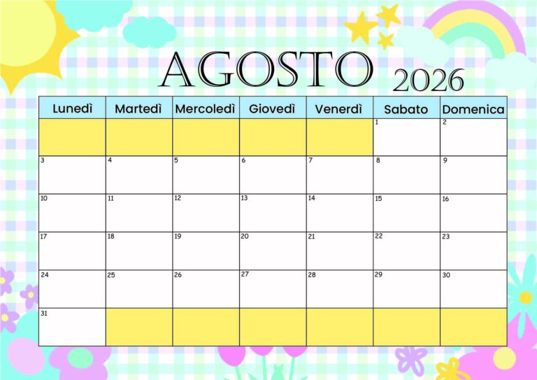 Modello 2 Agosto 2026