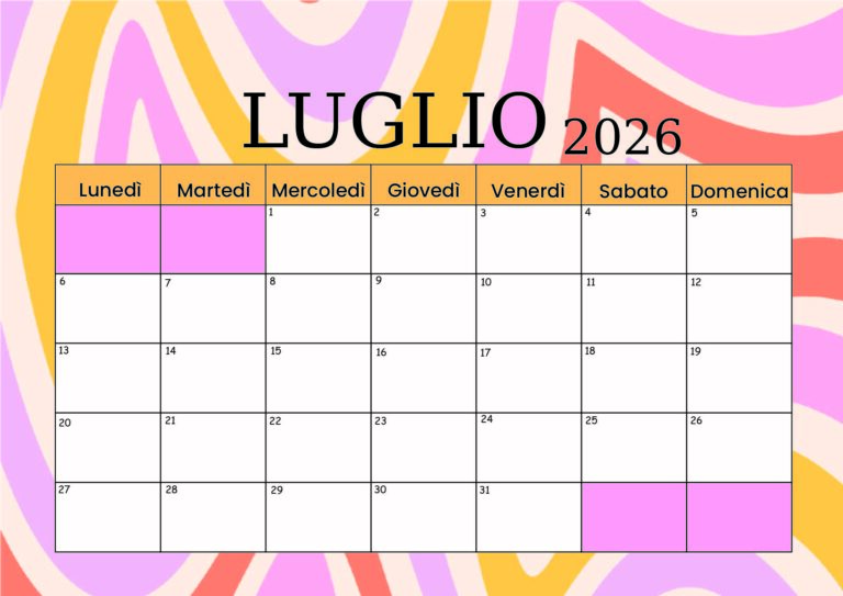 Modello 3 Luglio 2026