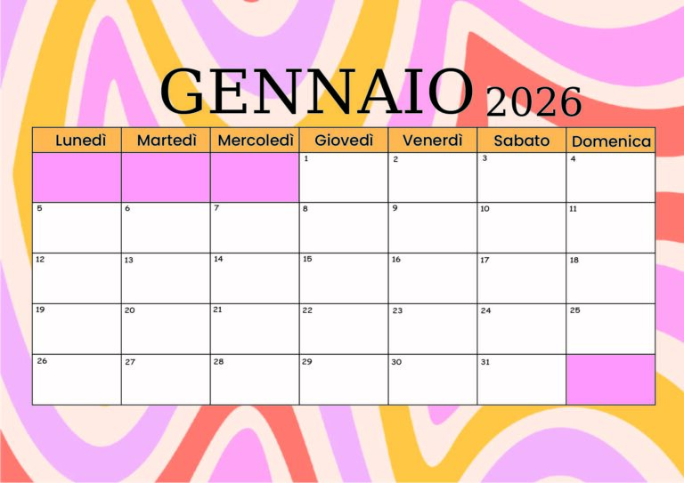 Modello 3 Gennaio 2026