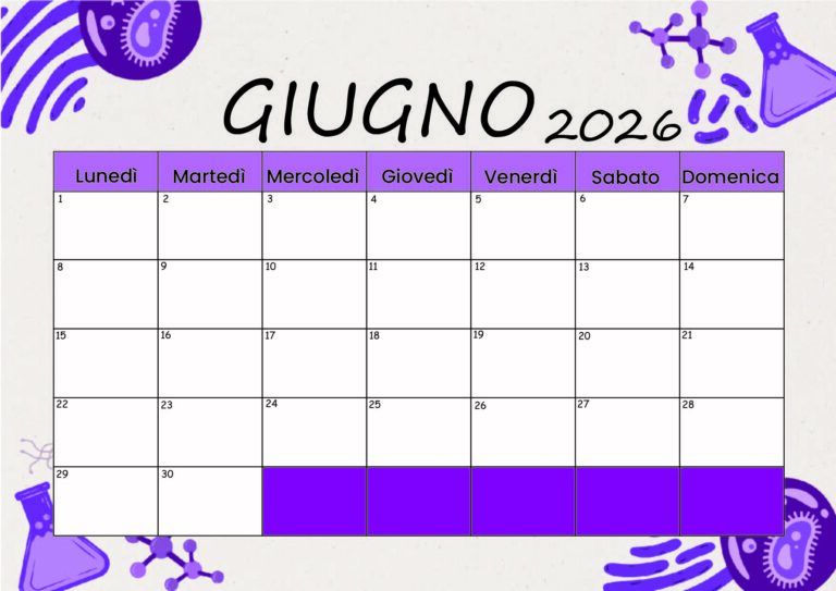 Modello 5 Giugno 2026