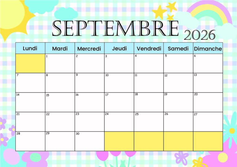 Modèle 2 Septembre 2026