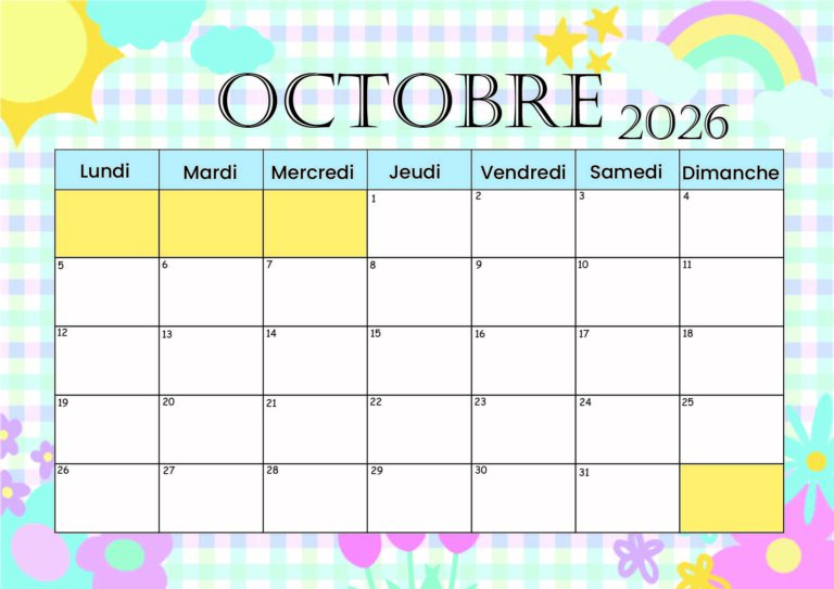 Modèle 2 Octobre 2026