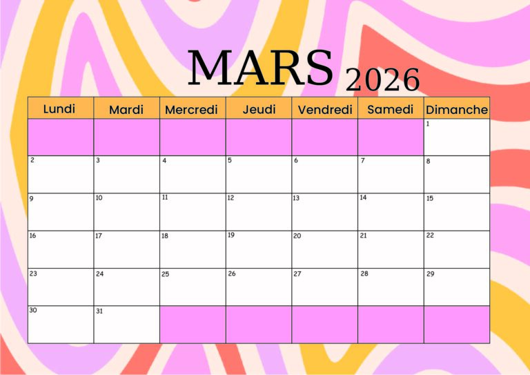 Modèle 3 Mars 2026