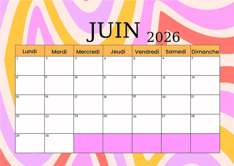 Modèle 3 Juin 2026