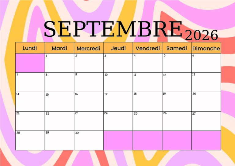 Modèle 3 Septembre 2026