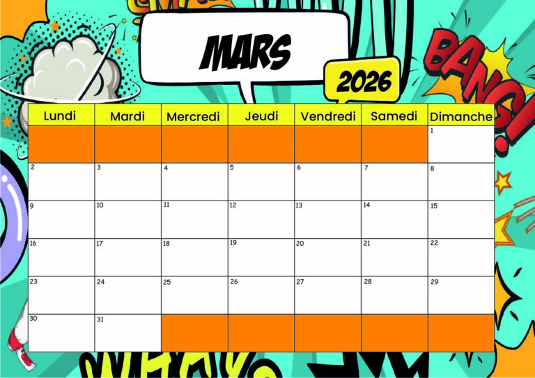 Modèle 4 Mars 2026