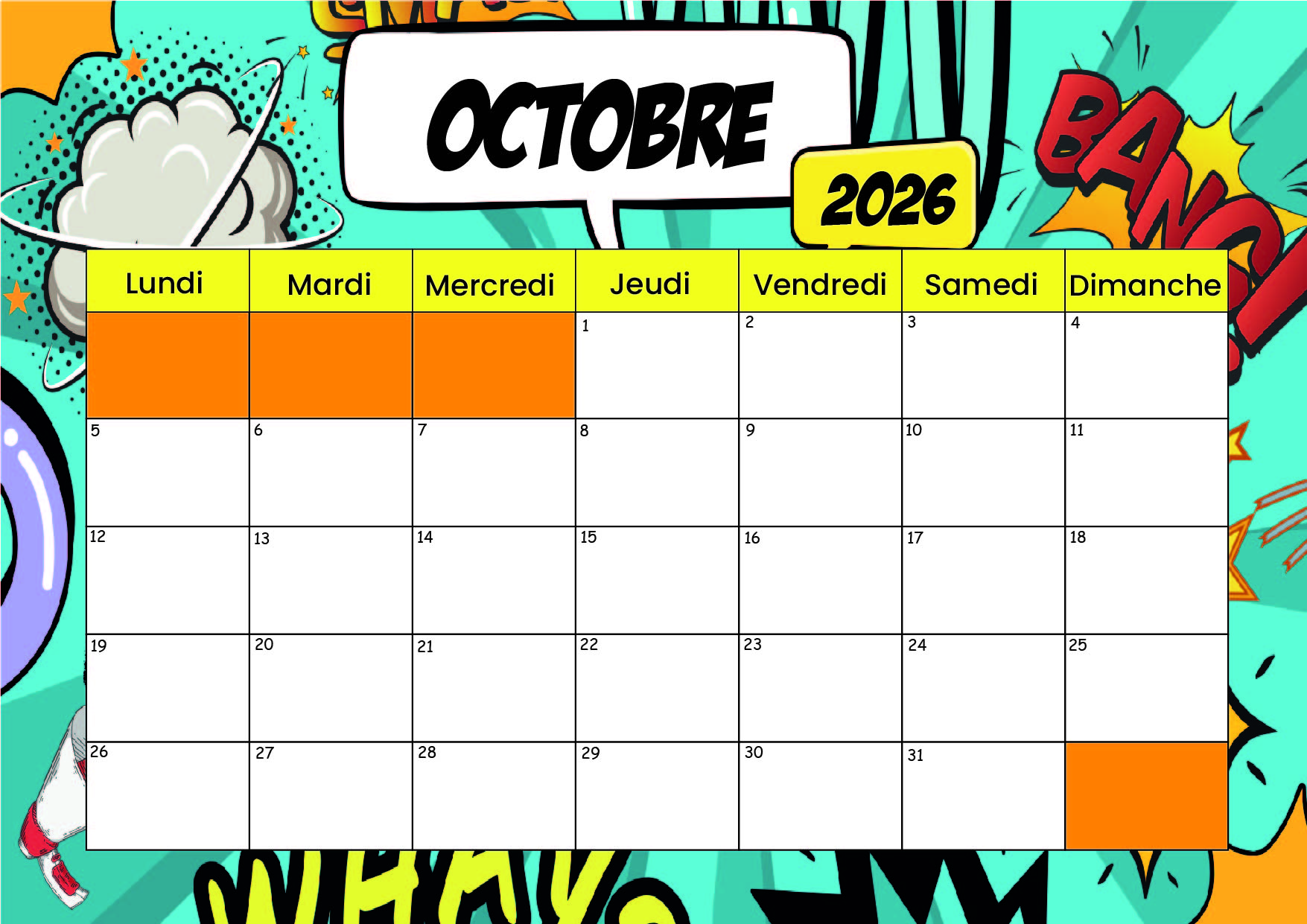 Modèle 4 Octobre 2026