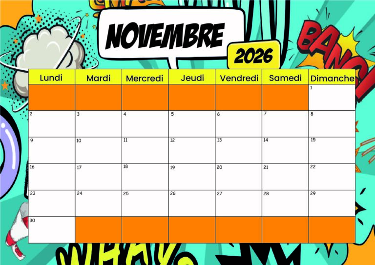 Modèle 4 Novembre 2026